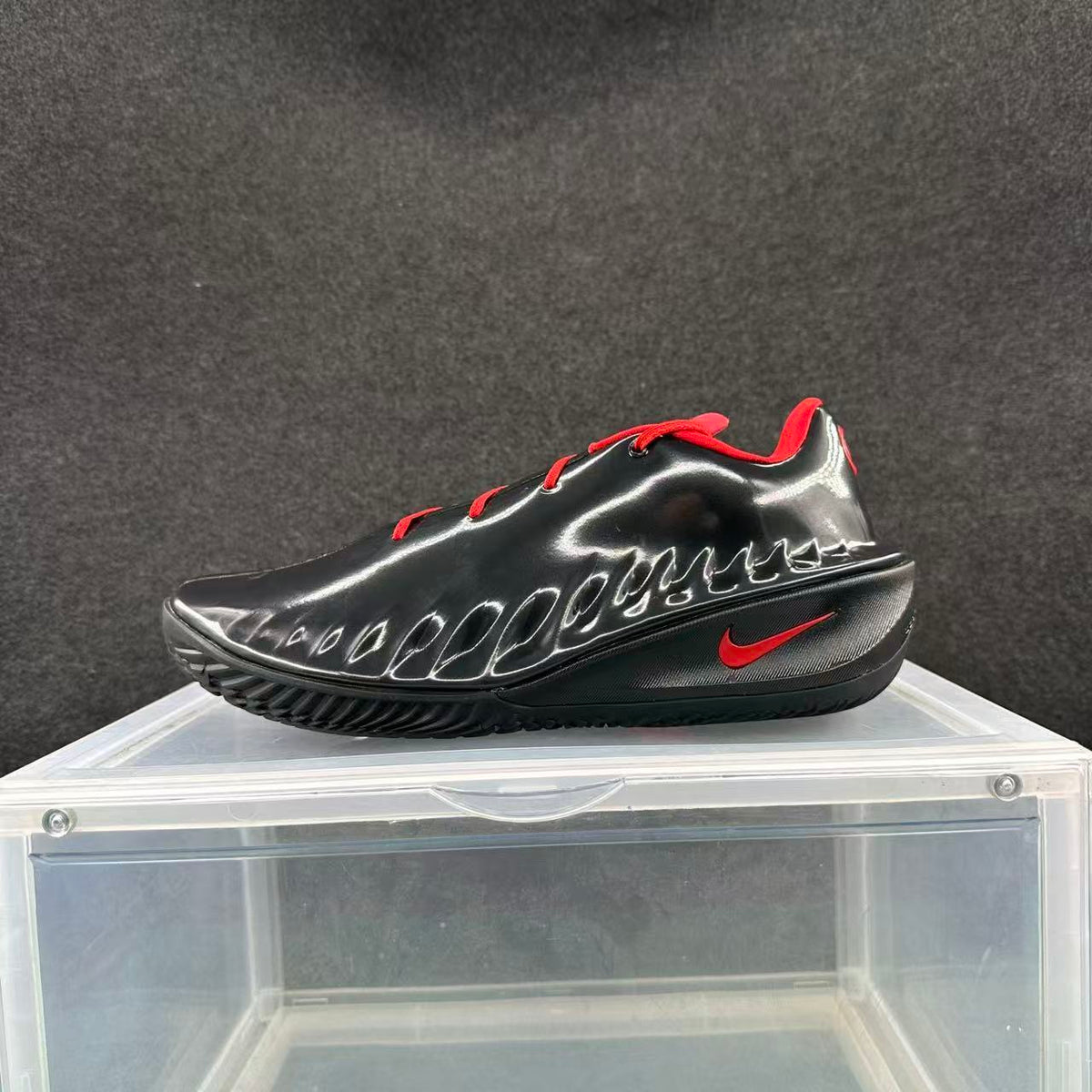 Nike GT Cut 3 Basketball Shoes in Black and Red