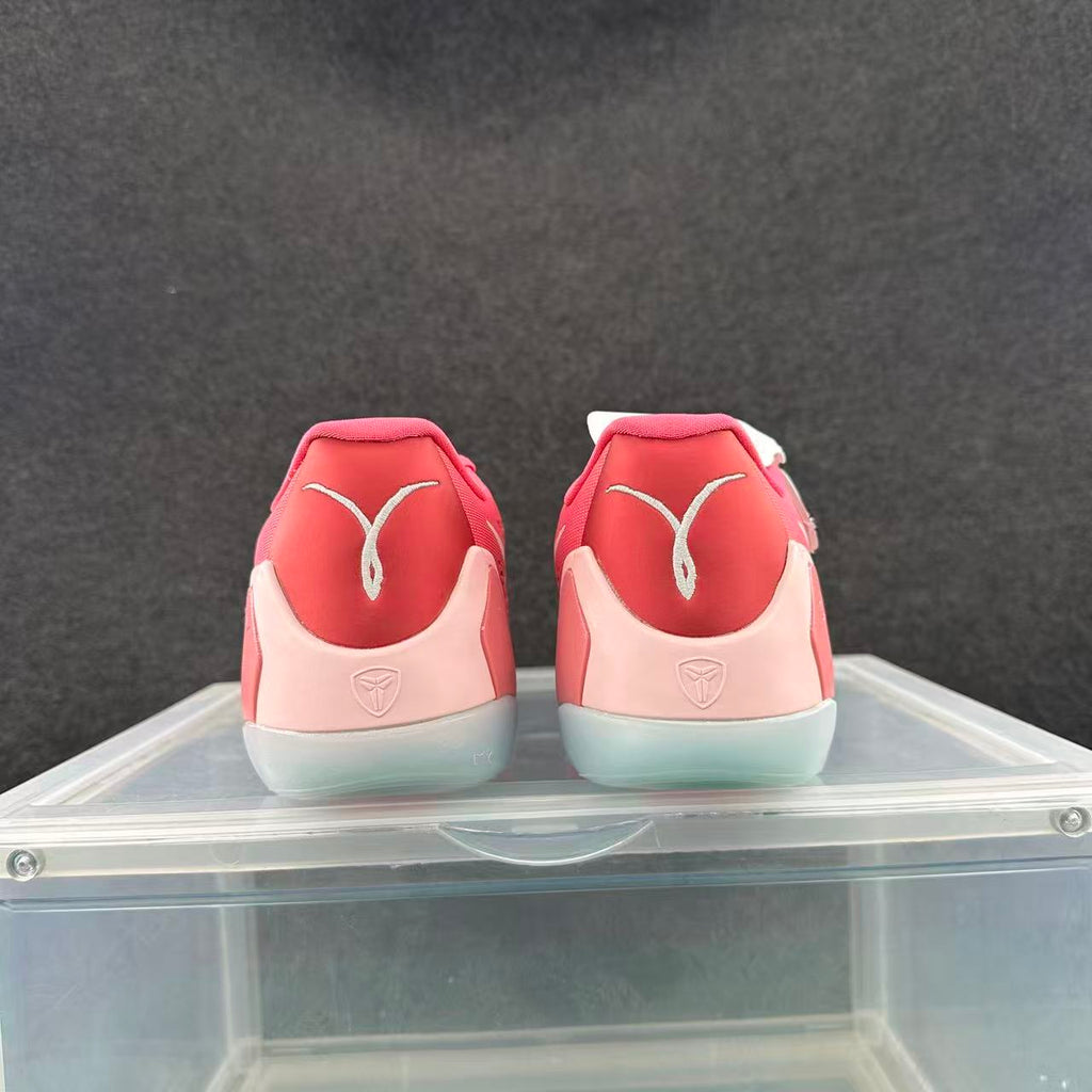 Nike Kobe Basketball Shoes in Pink and White