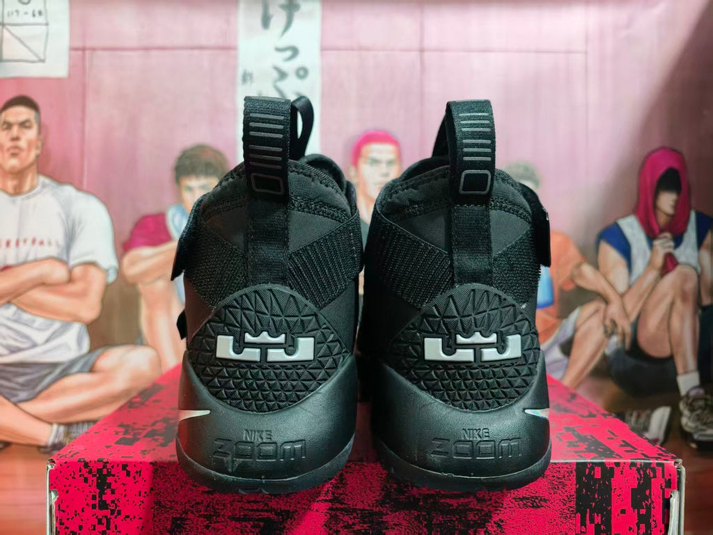 Nike LeBron Soldier 14 Black Basketball Shoes