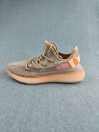 Yeezy 350 V2 Knit Sneakers Tan Mauve Orange