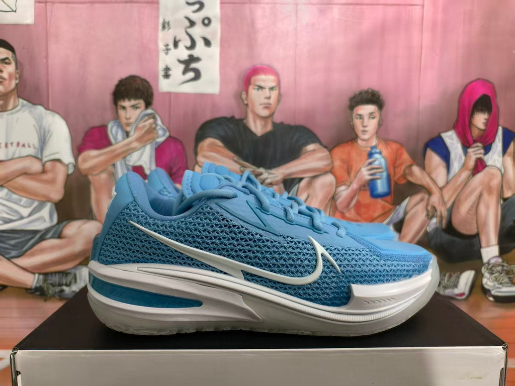 Nike GT Basketball Shoes in Blue and White