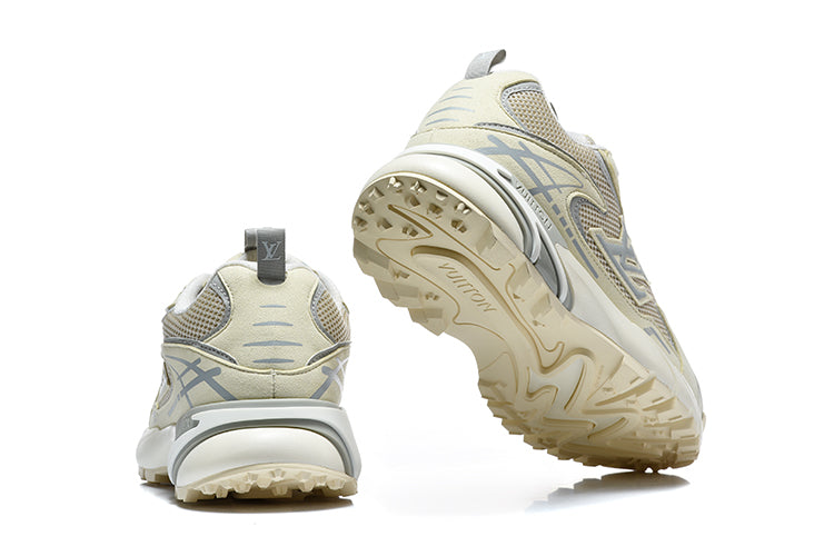 Louis Vuitton LV Runner Tatic Sneakers in Beige and Grey