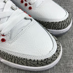 Jordan Air Jordan 3 Retro White Red Sneakers