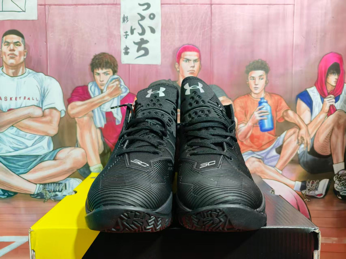 Under Armour SC Basketball Sneakers Black and Gray