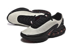 Nike Air Max DN Sneakers in Light Gray, Black and Red