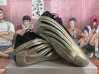 Black Gold Athletic Sneakers