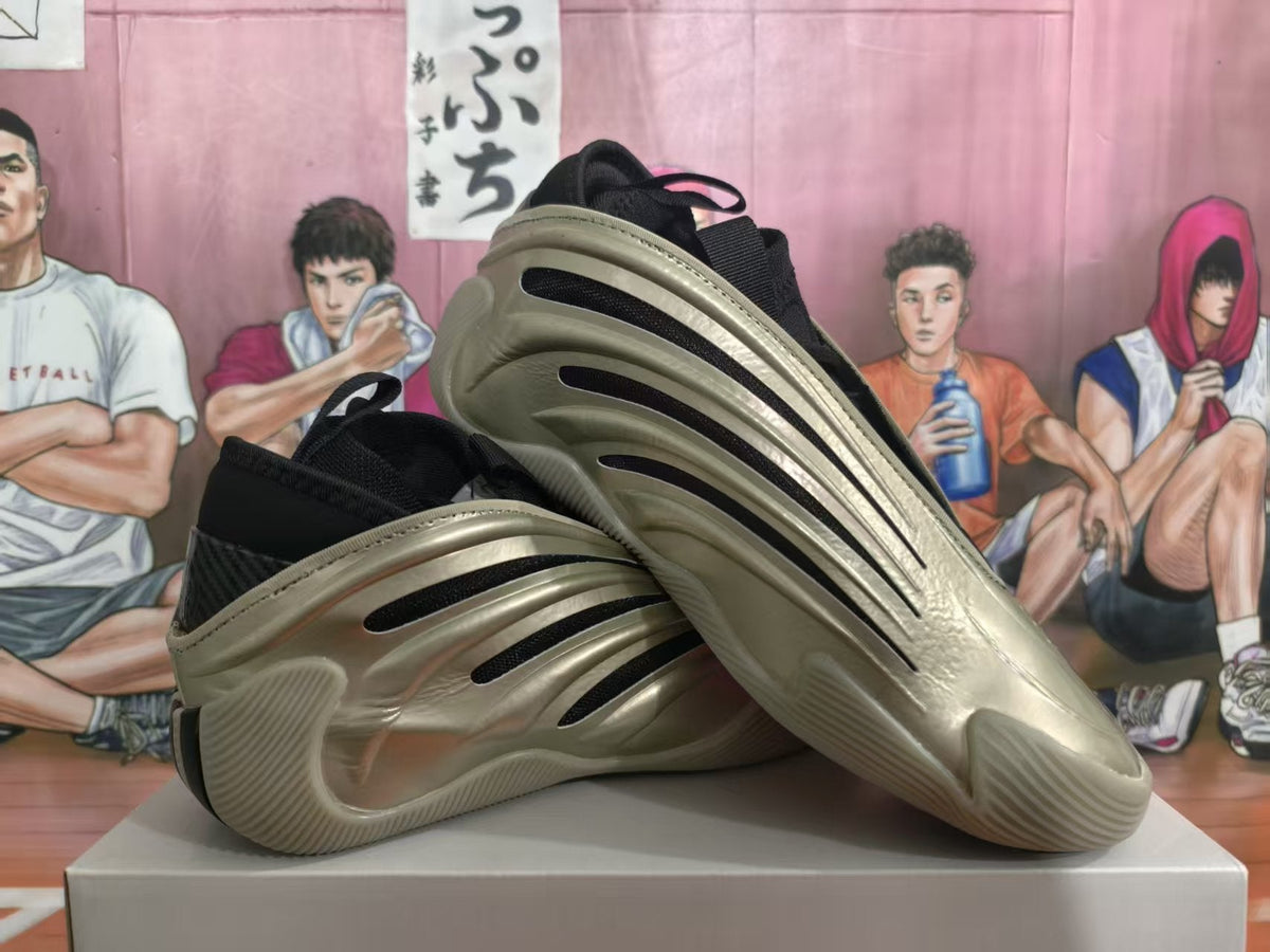 Black Gold Athletic Sneakers
