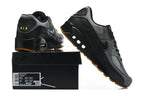 Nike Air Max 90 Black Grey Gum Sole Sneakers