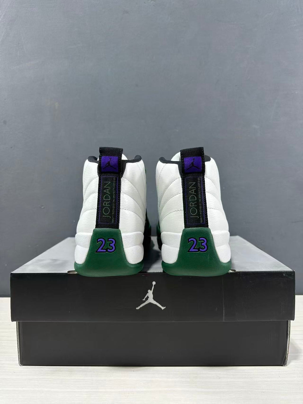 Jordan Air Jordan 12 Retro Bucks Sneakers White Green CT8013-103