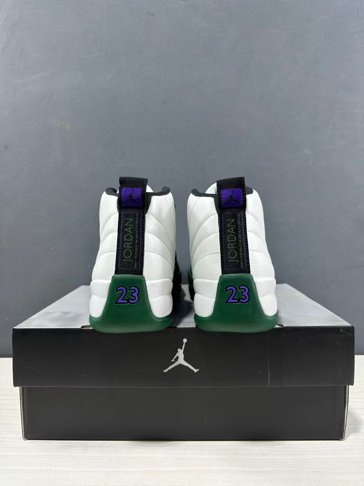 Jordan Air Jordan 12 Retro Bucks Sneakers White Green CT8013-103
