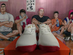 Nike White and Red Sneakers