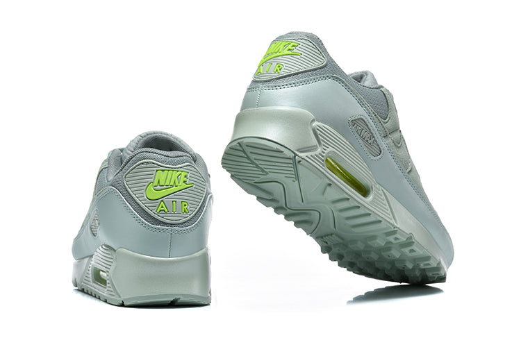 Nike Air Max 90 QS Sneakers in Gray and Lime