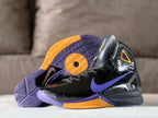 Nike Zoom Kobe 5 Lakers Basketball Shoes Black Purple Gold