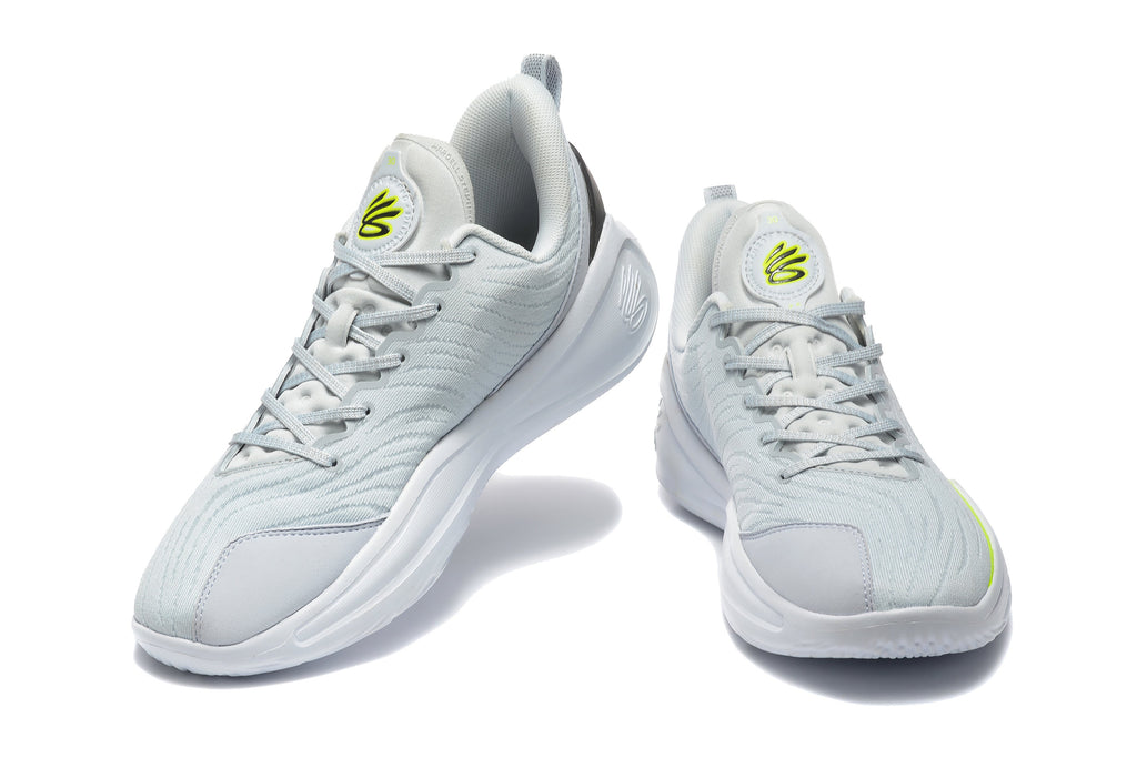 Nike LeBron 21 Basketball Shoes in Grey, White and Volt