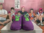 Nike Basketball Sneakers Purple Green