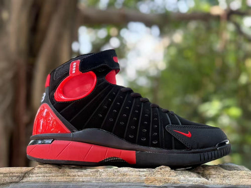 2K4 High-Top Sneakers Black Red