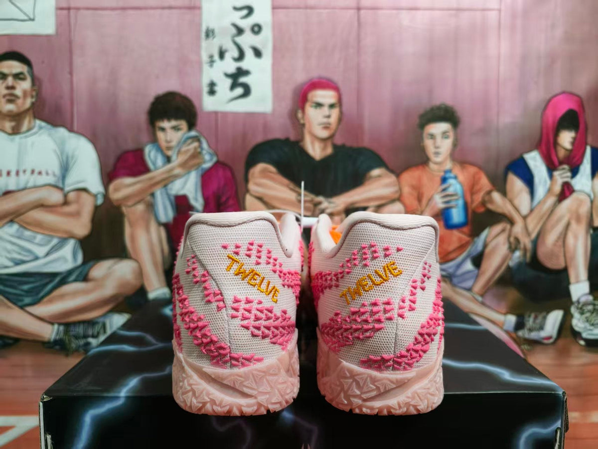 Nike Valentine's Pink and Orange Sneakers