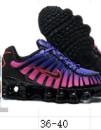 Nike Shox TL Black and Pink Sneakers