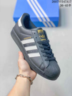 Adidas Originals Superstar Black White Sneakers 2607VY547A17