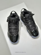 Jordan 6 Black High-Top Sneakers with Translucent Outsole
