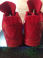 Jordan 4 Red Patent Leather Sneakers 719864 600