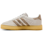 Adidas Originals Men's Cream Gazelle Indoor 'Kithmas' Sneakers, JS1754 (No Box)
