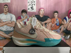 Nike Basketball Sneakers Pink and Teal