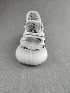 Yeezy 350 V2 Knit Sneakers Black and White