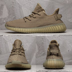 Yeezy 350 V2 Brown Knit Sneakers