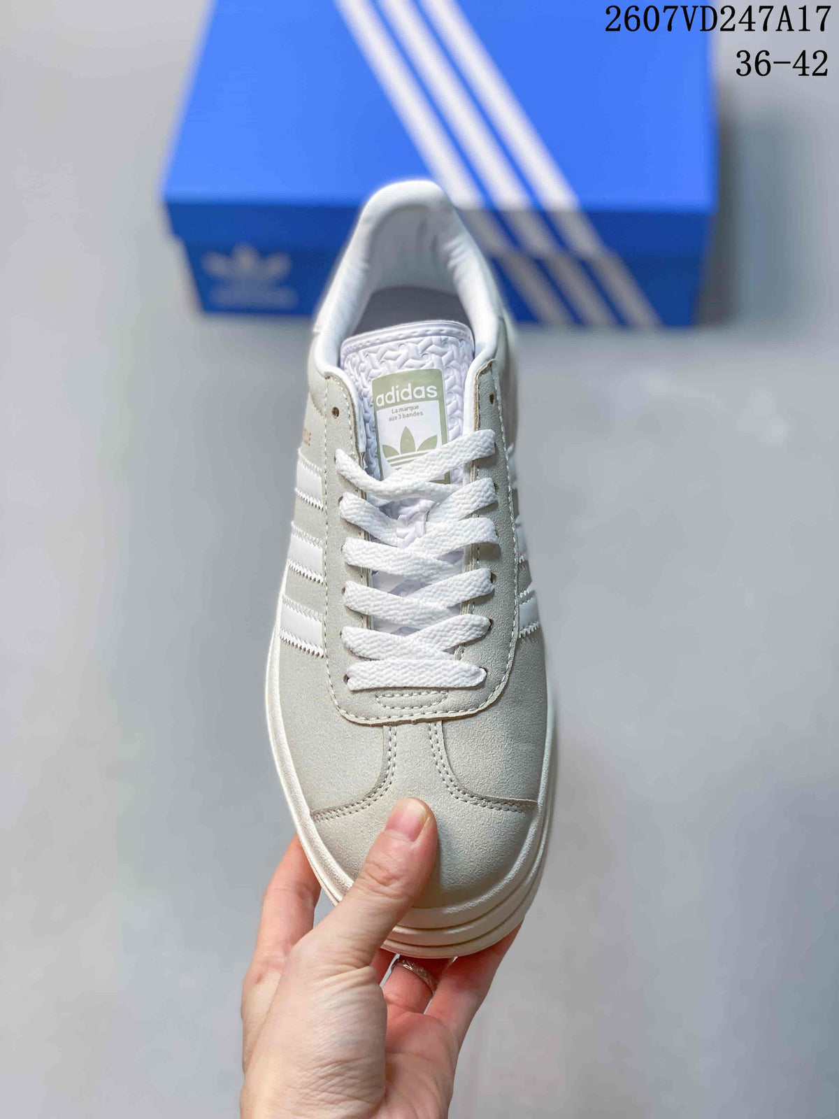 adidas Gazelle Bold Sneakers in Light Gray