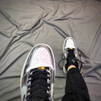 Jordan Air Jordan 1 Pass the Torch White Silver High-Top Sneakers