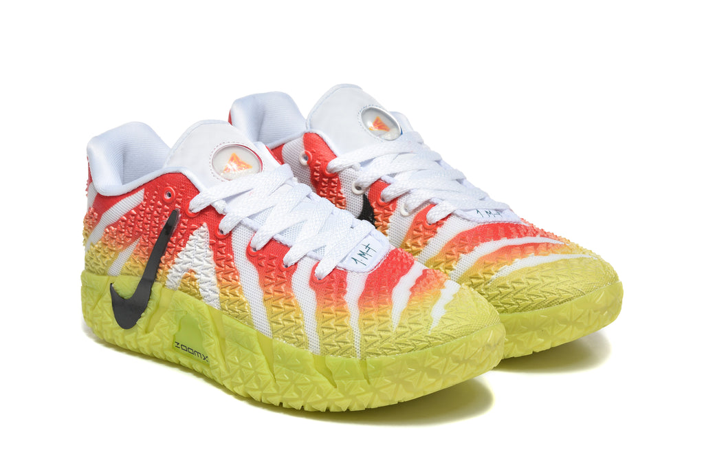 Nike Basketball Sneakers White Yellow IH0798-100