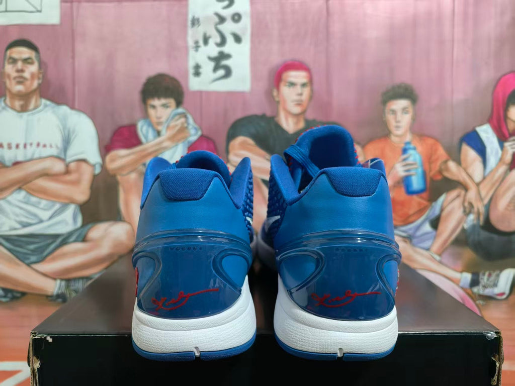 Nike Kobe 6 Basketball Shoes Blue White