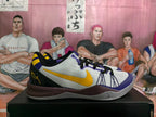 Nike Kobe 8 Basketball Shoes White Purple Yellow