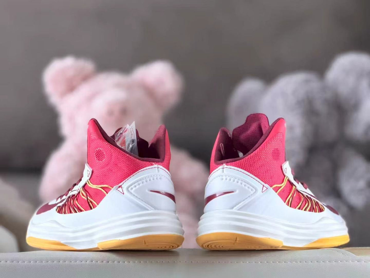 Nike Hyperdunk 2012 Kids Basketball Shoes Red White Yellow
