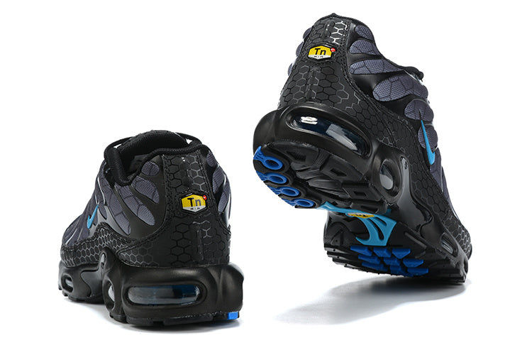 Nike Air Max Plus Black and Blue Sneakers