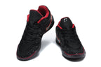 Nike Basketball Shoes Black and Red Low-Top Sneakers