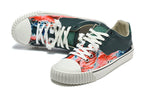 Maison Margiela Tabi Low-Top Sneakers with Graphic Panels