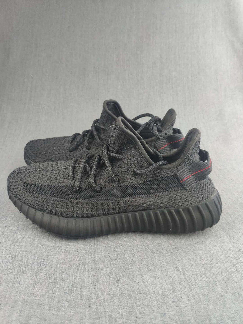 Yeezy 350 V2 Black Knit Sneakers