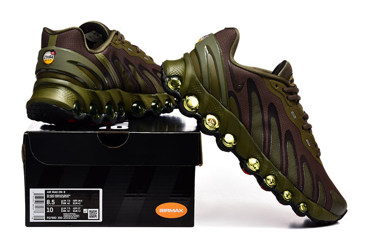 Nike Air Max DN Olive and Brown Sneakers