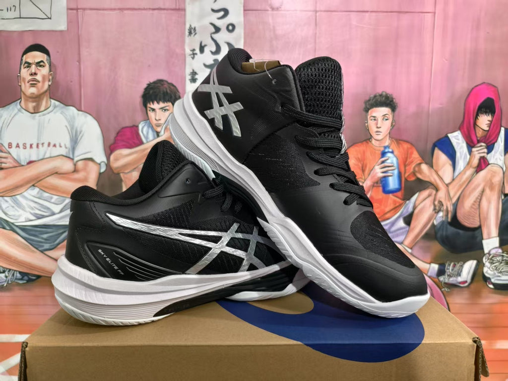 ASICS Sky Elite Basketball Shoes Black White