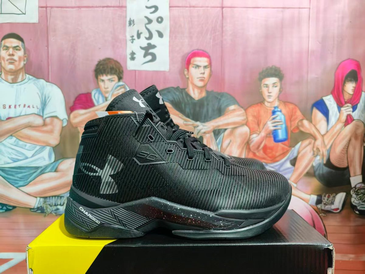 Under Armour SC Basketball Sneakers Black and Gray