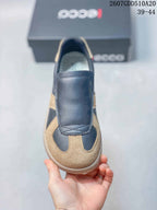 ECCO Women’s Sneakers Navy and Tan 2607GDD510A20
