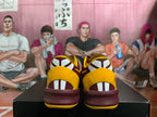 Nike USC Basketball Shoes in Burgundy and Gold