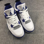 Jordan Air Jordan 4 White Black Blue Sneakers