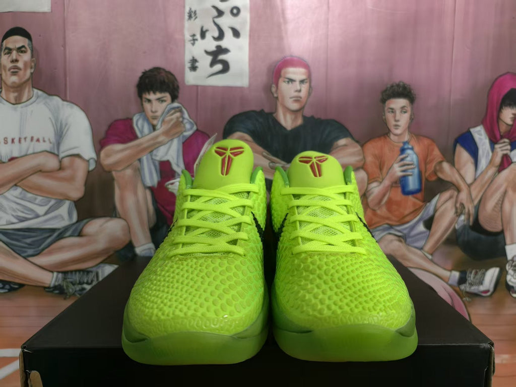 Nike Green Hornet Basketball Sneakers Neon Green