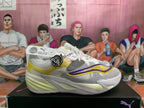 Puma All Pro Basketball Shoes White and Yellow