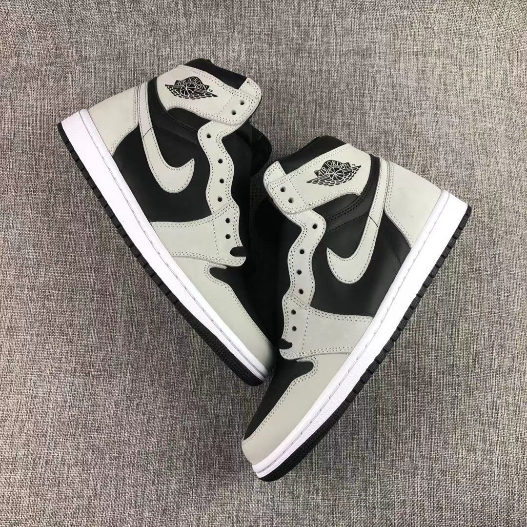 Air Jordan 1 High OG Shadow 2.0 Black Grey Sneakers
