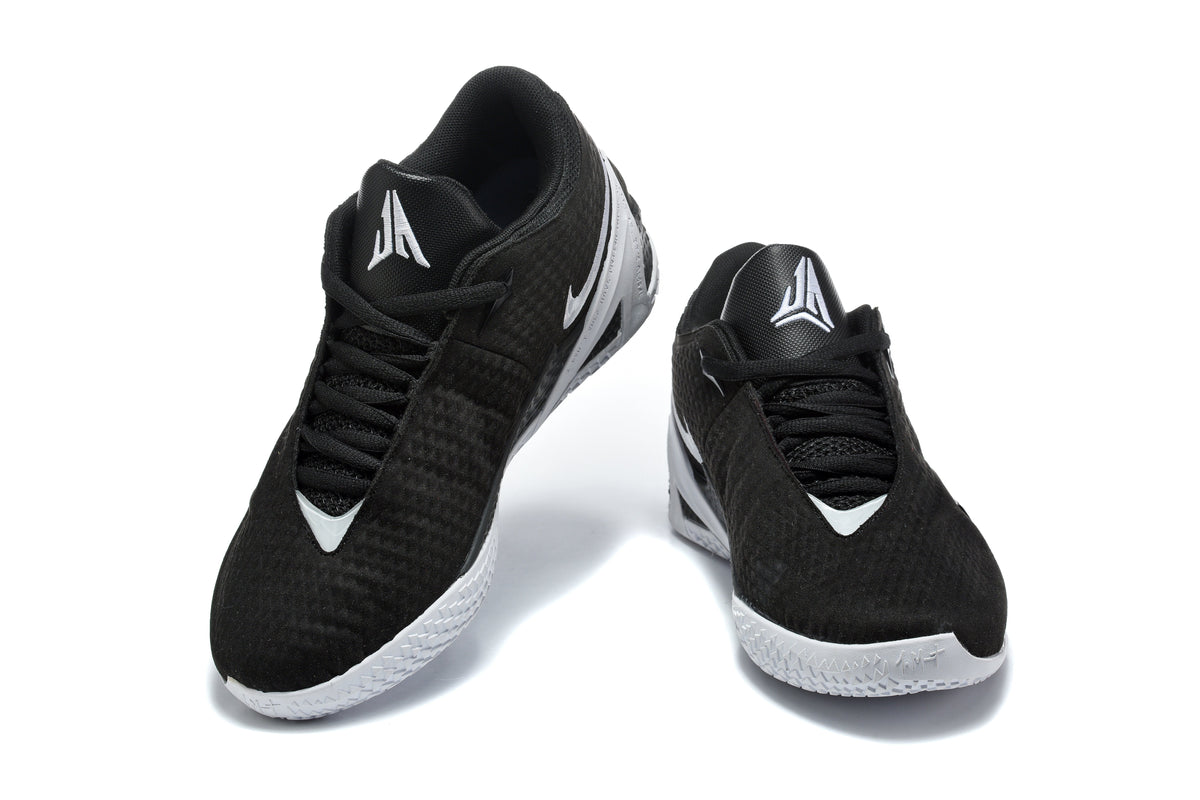 Nike Ja 4 Black and White Low-Top Basketball Shoes