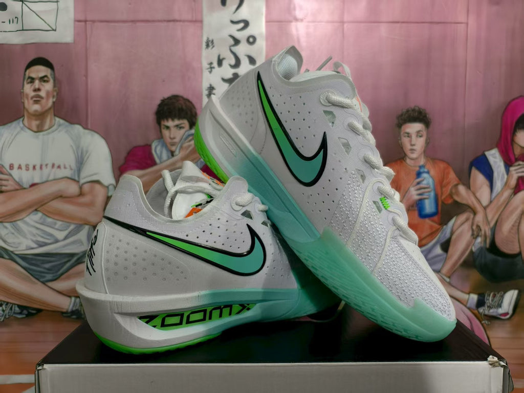 Nike ZoomX Basketball Sneakers White Green